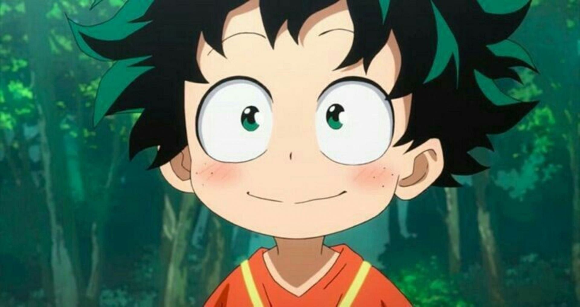 Deku as a child in My Hero Academia (Image via Studio)